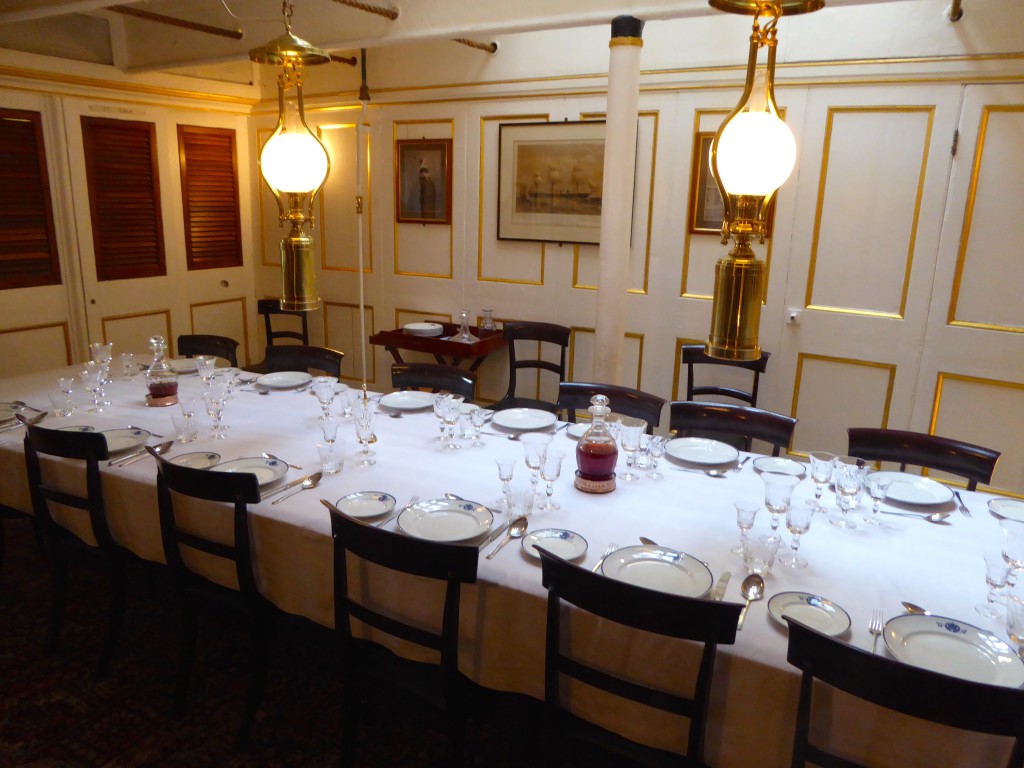 Officers dining room