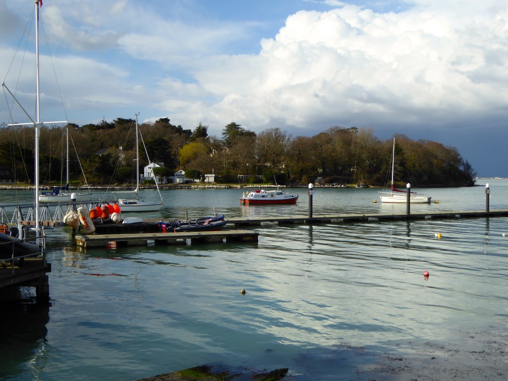 Quiet inlet near the ferry