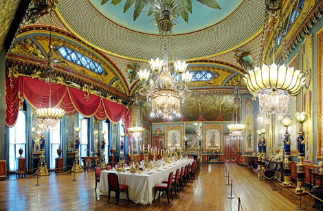 Royal Pavilion dining room