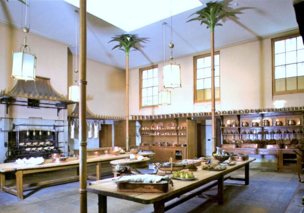 Royal Pavilion kitchen