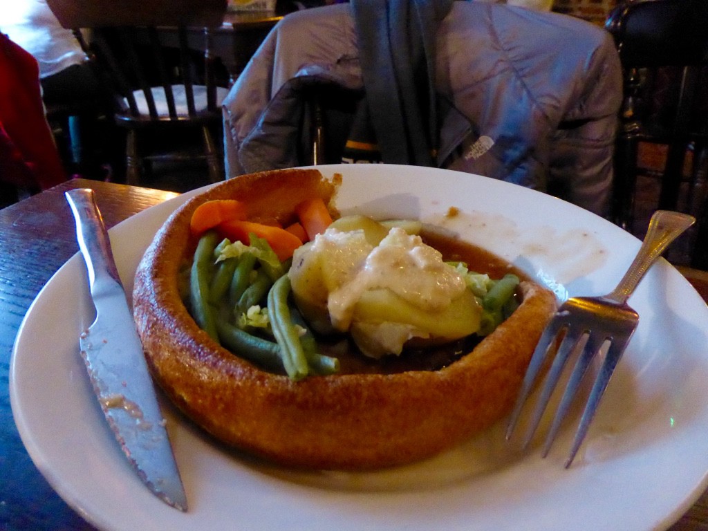 Yorkshire pudding in Yorkshire