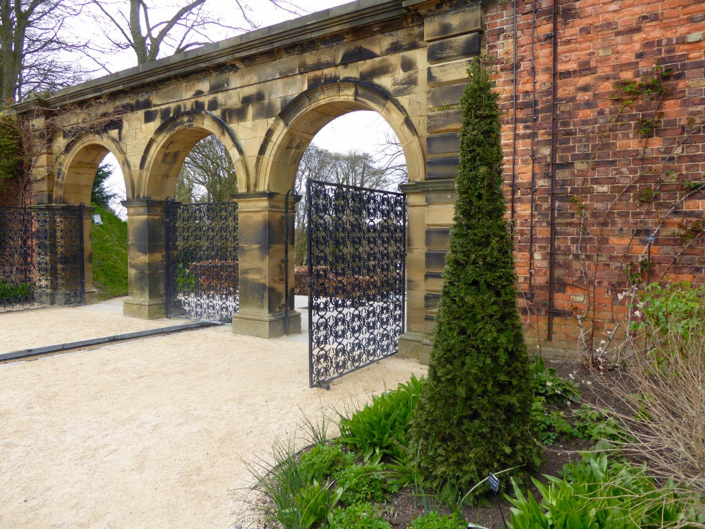 Italian Gates to Ornamental Garden