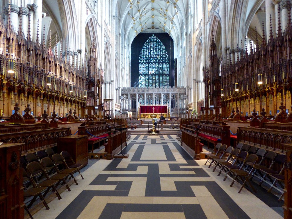 Chapel where Evensong held