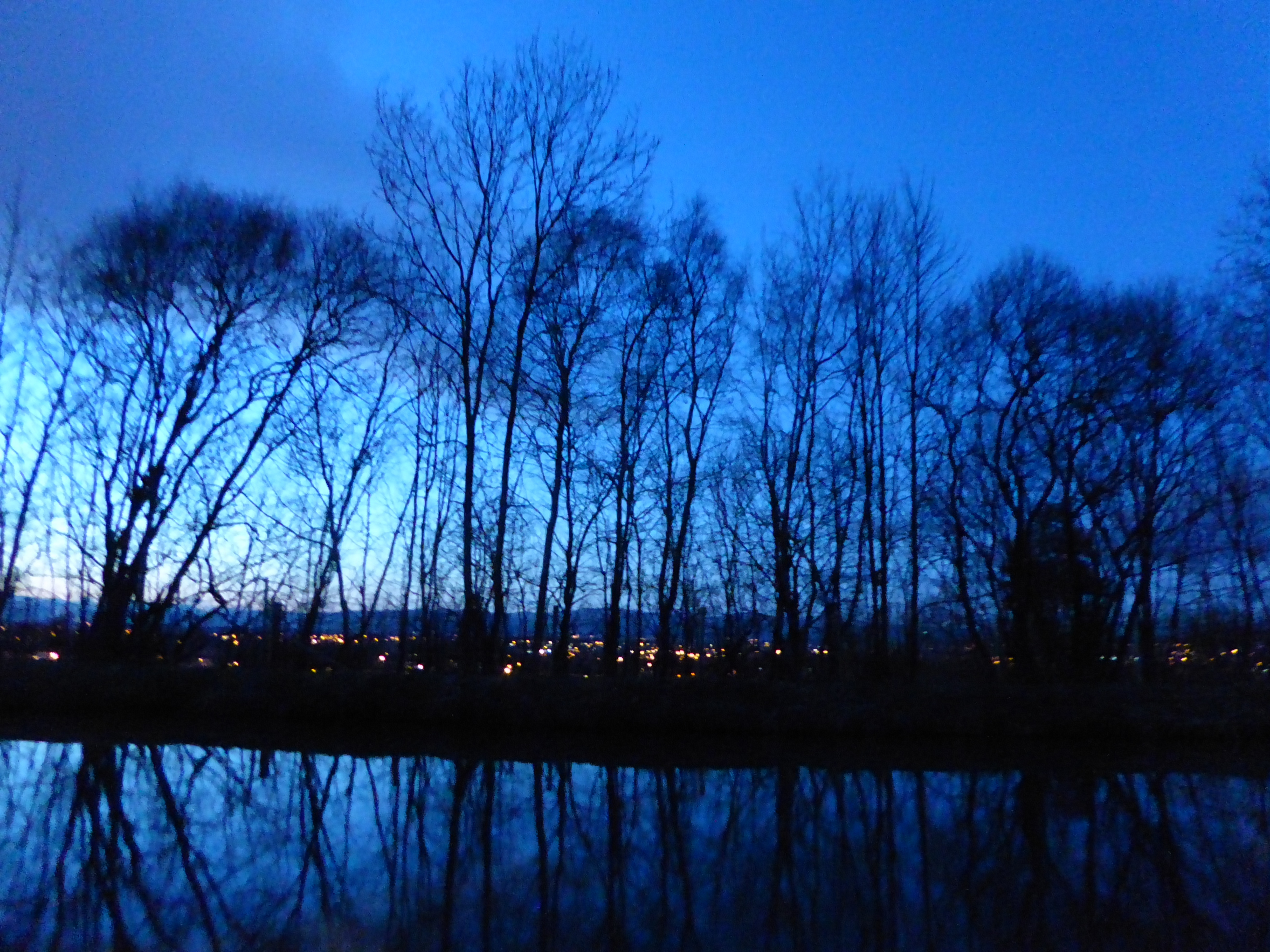 Canal at dusk