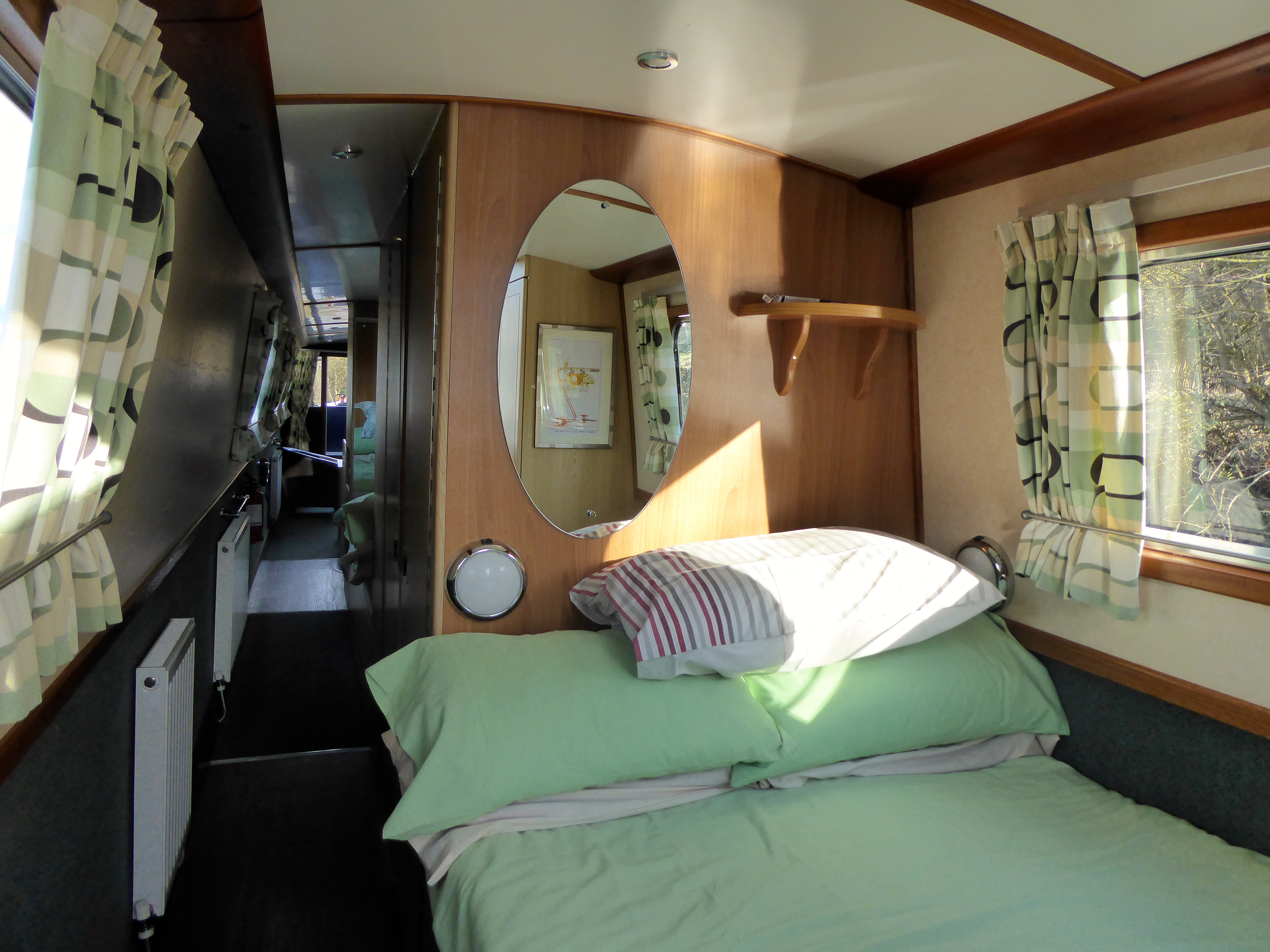 Captain's bunk