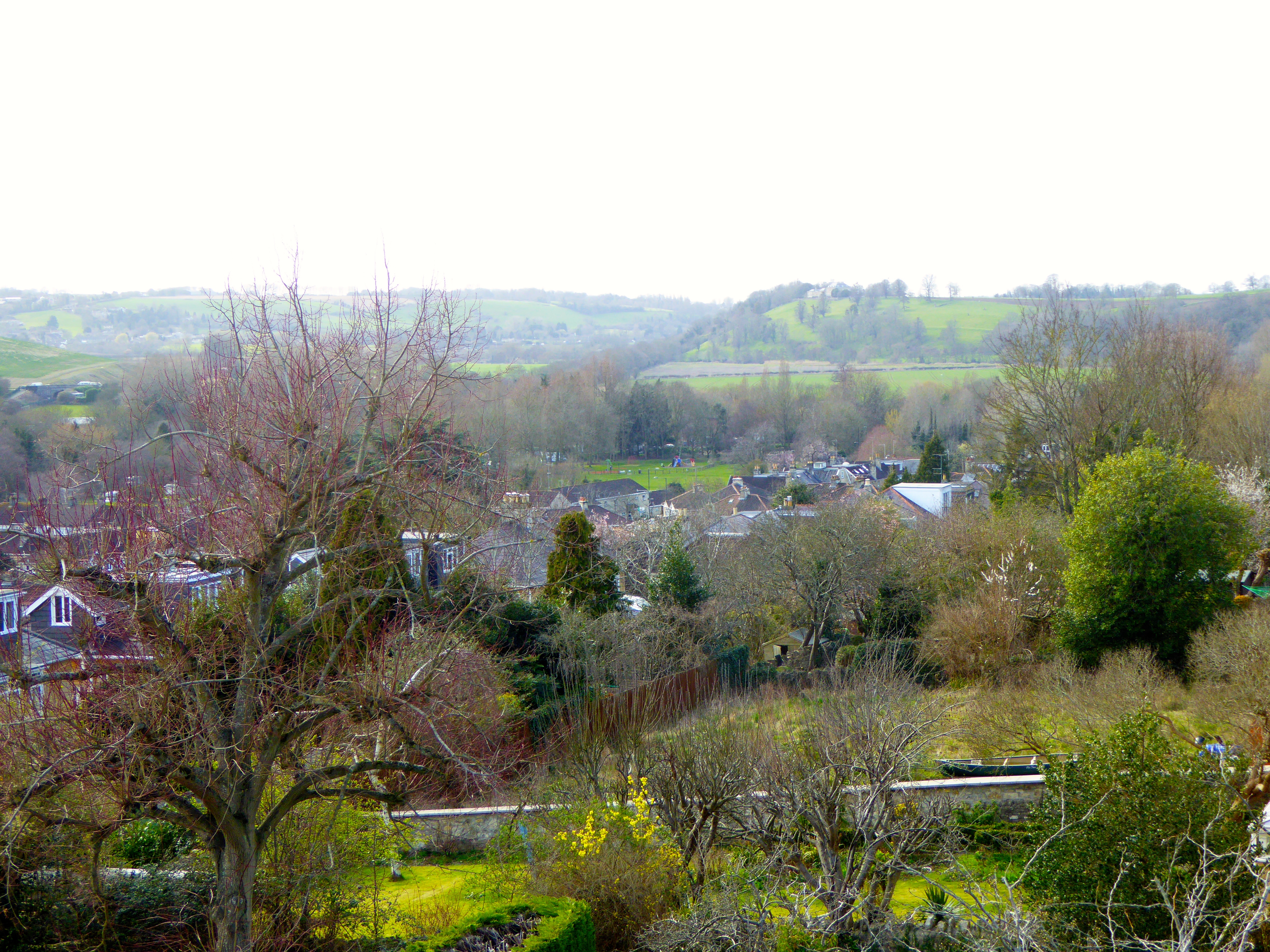 View from our window - the advantage of being up high!