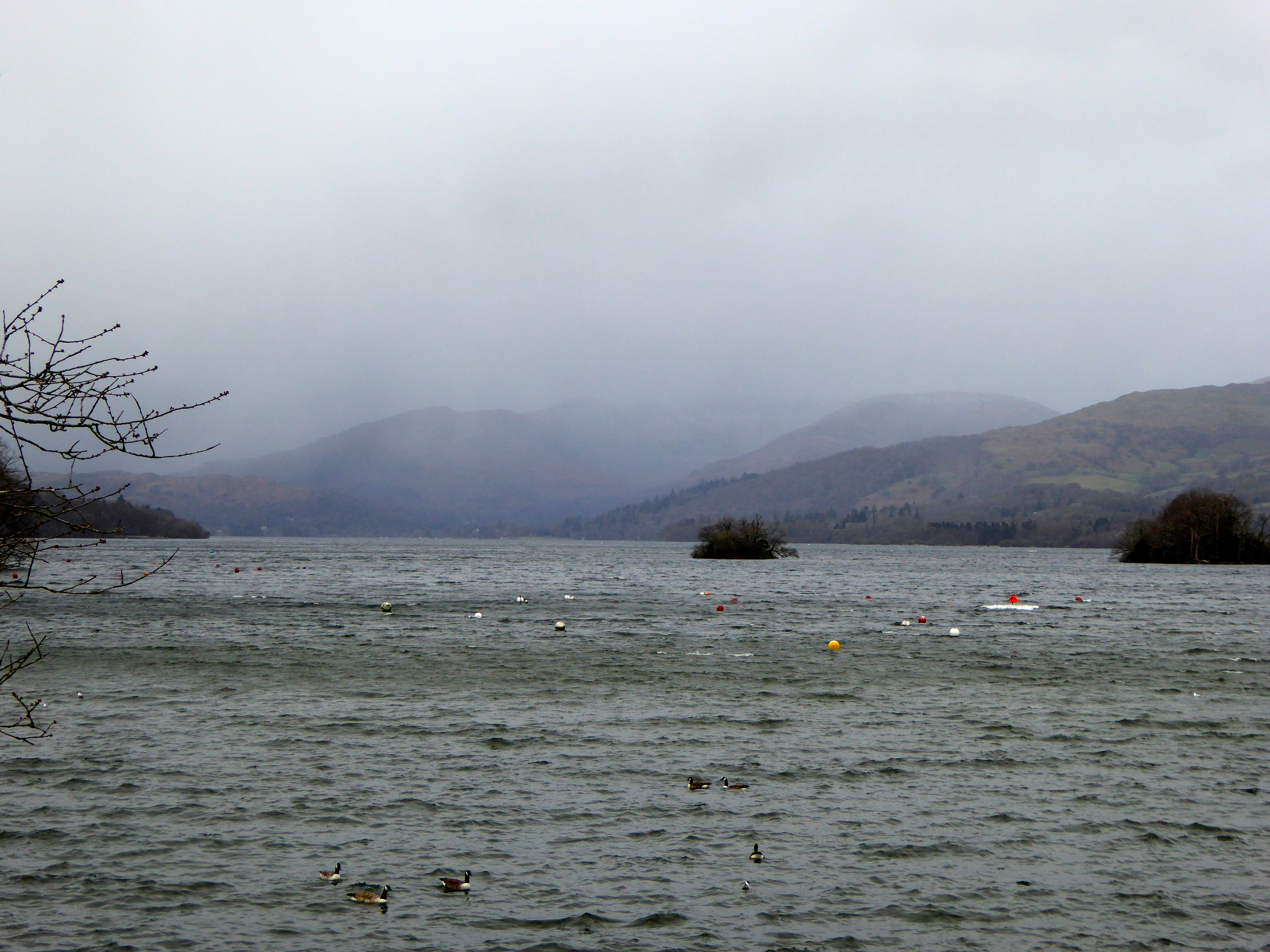 NOT cruising on Lake Windermere