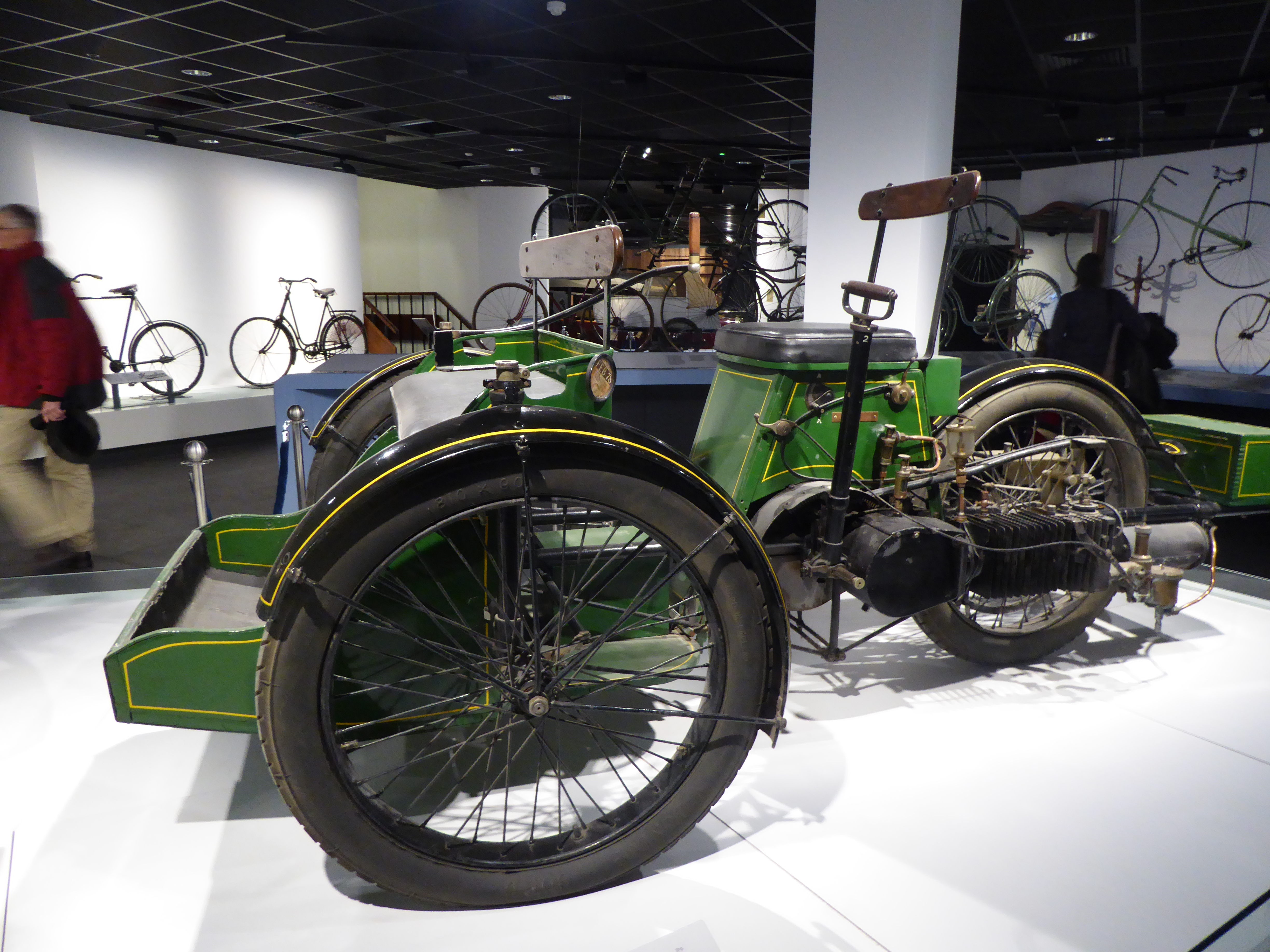 Early motorbike