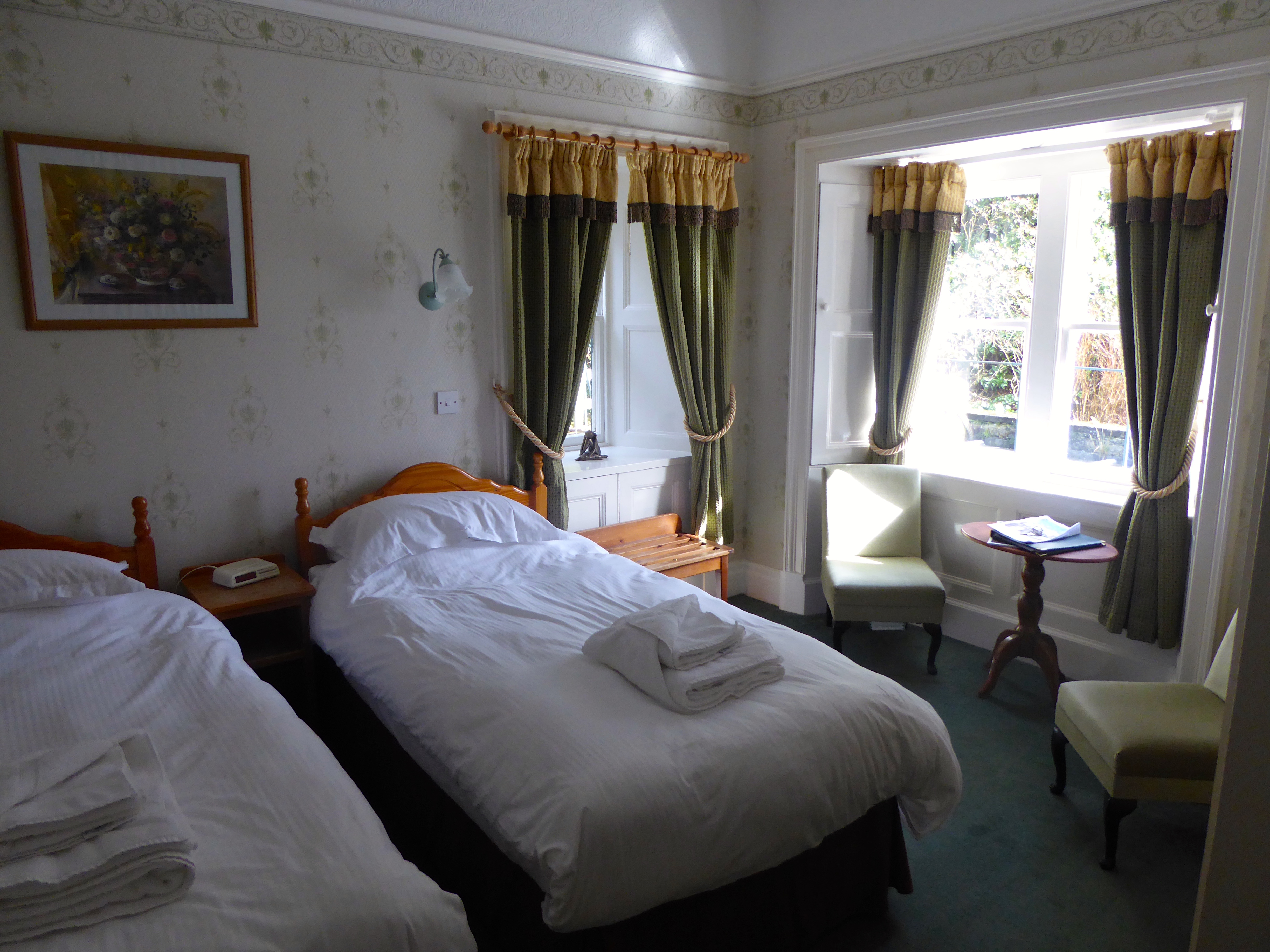 Our room at Ravenstone Manor