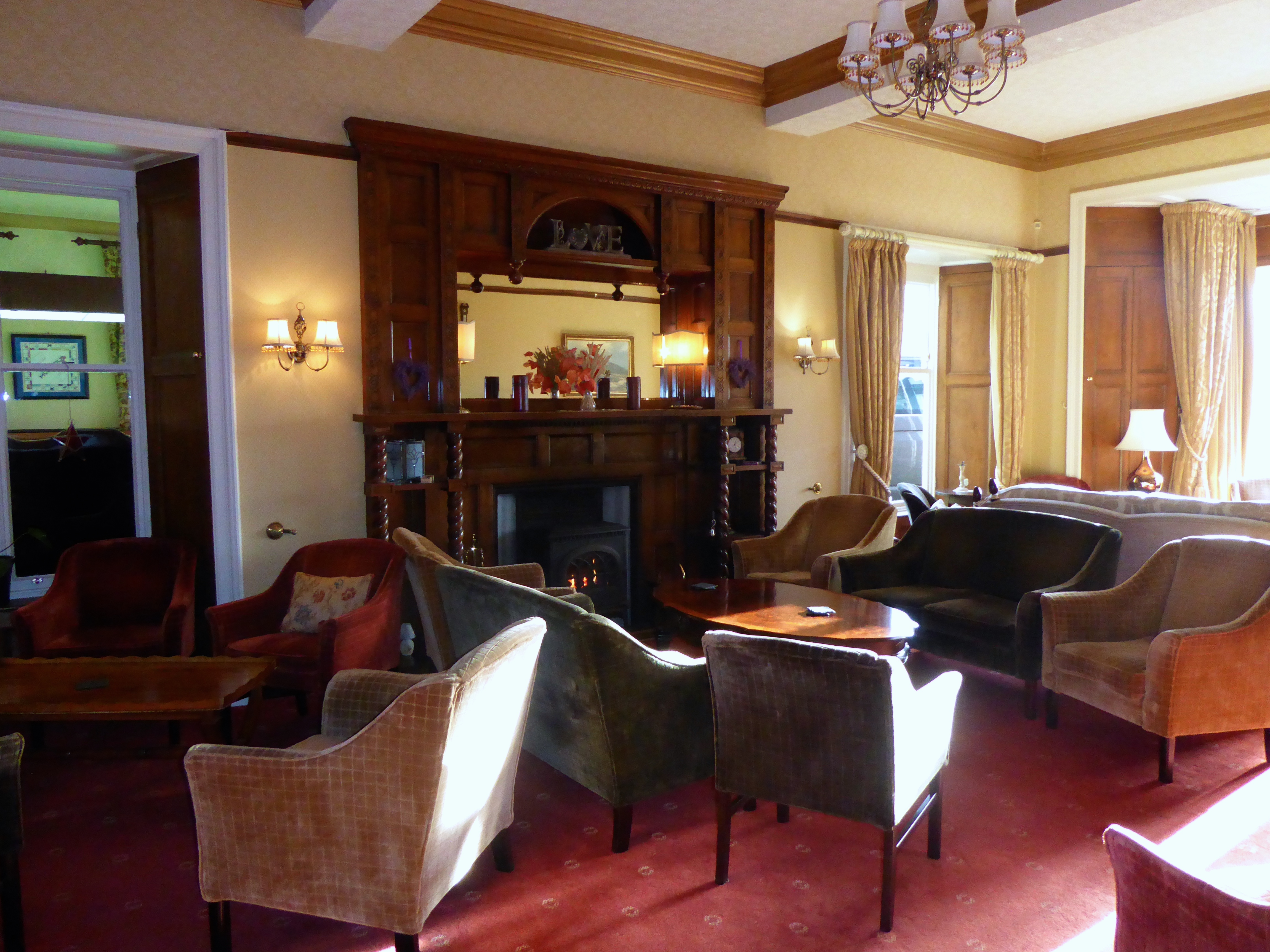 Lounge at Ravenstone Manor