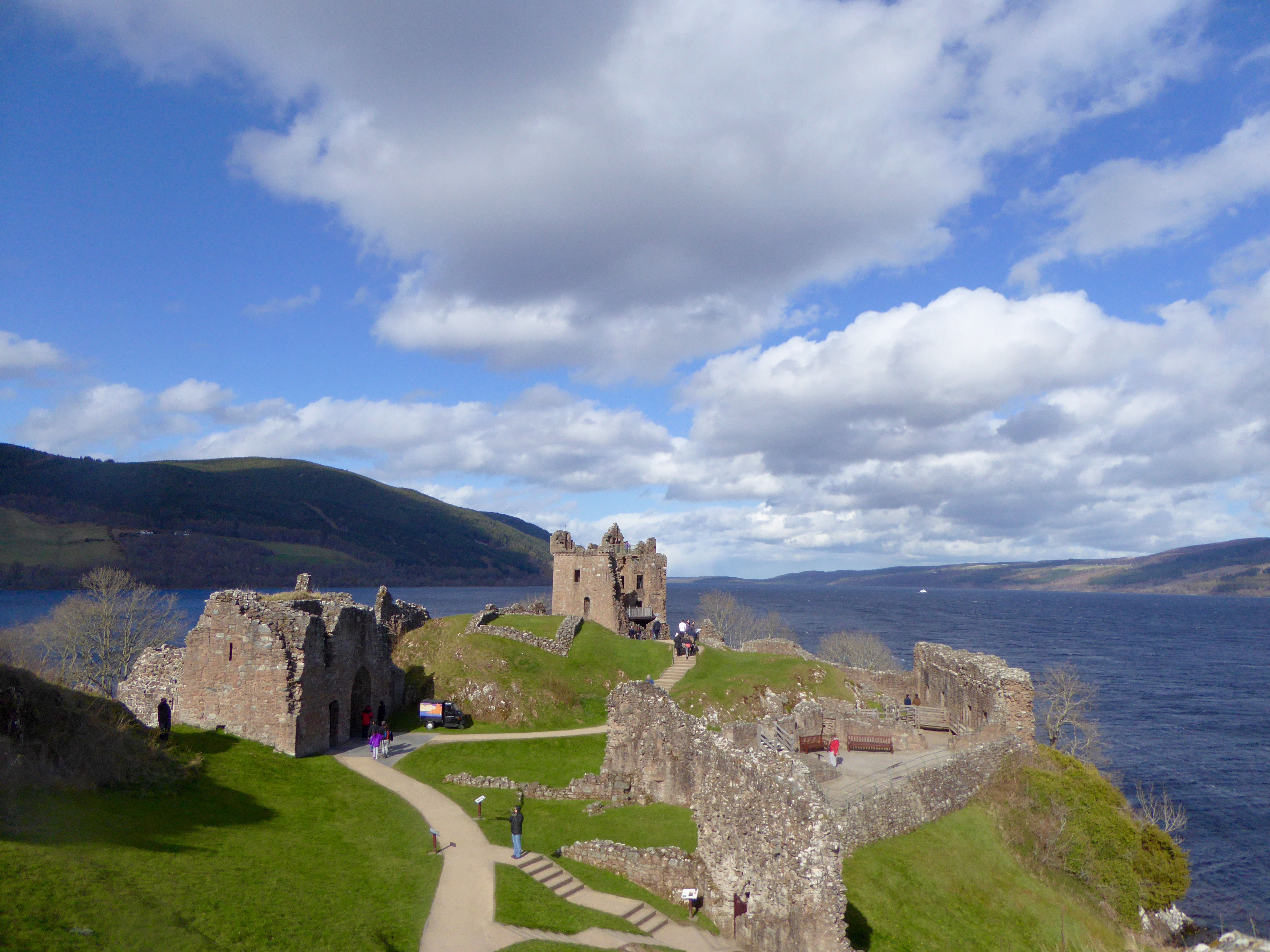 Urquhart Castle and Loch Ness