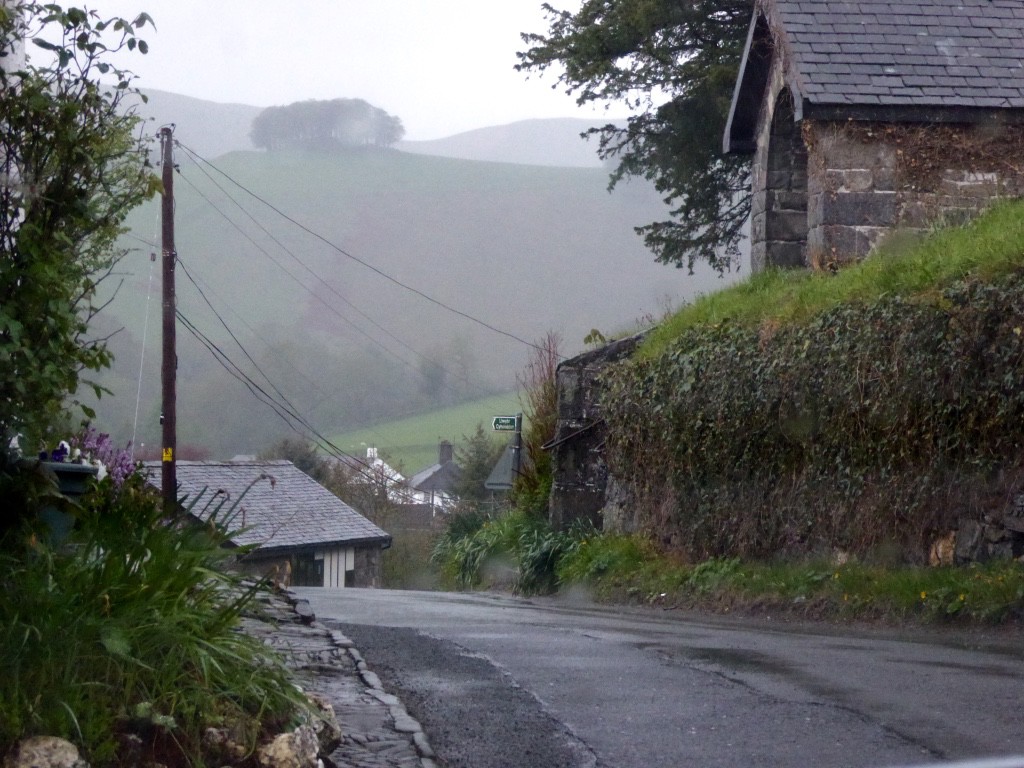 Taking a short cut to Llanwrtyd Wells