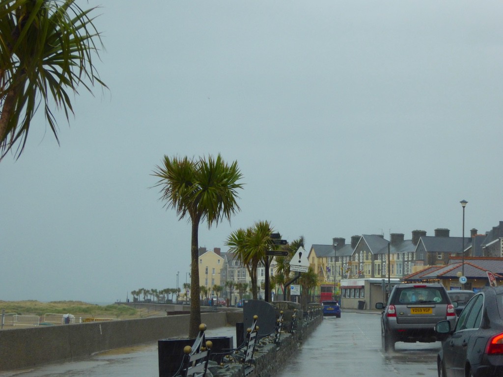 Lovely seaside Barmouth in the rain