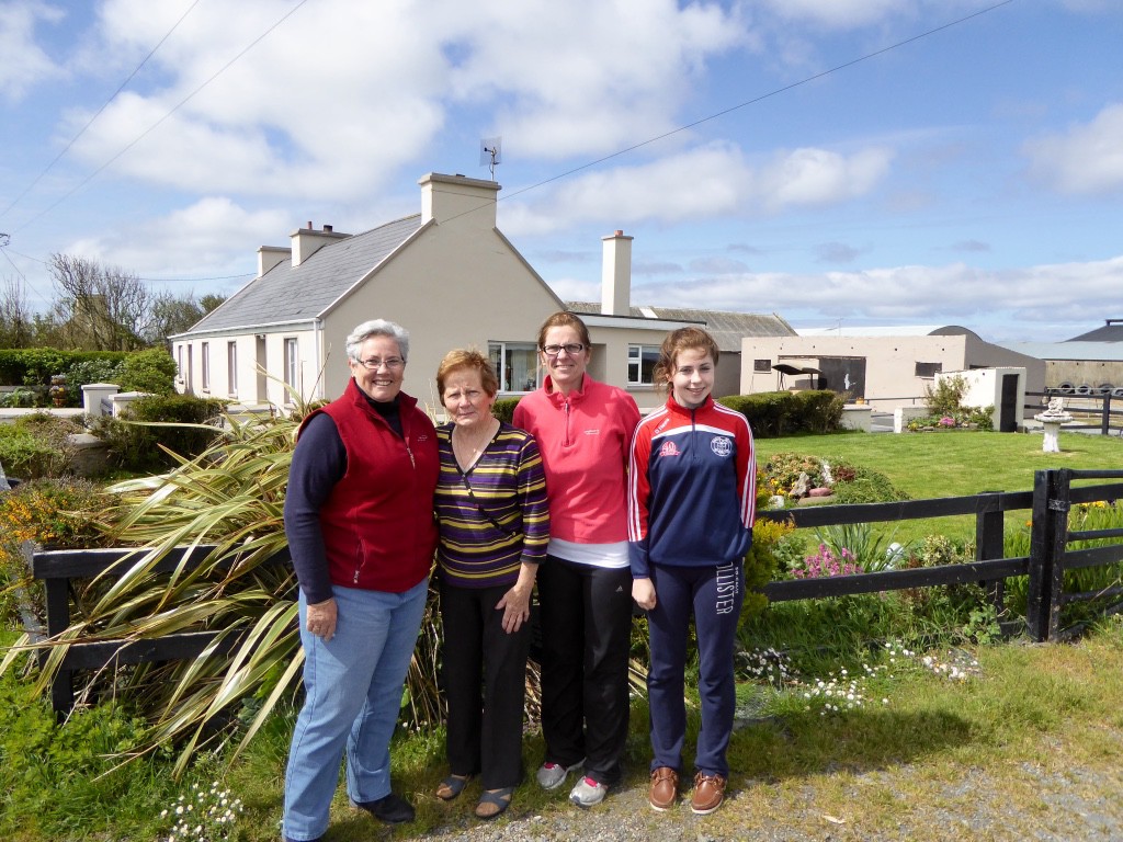 Me, Bridie and Janet Hassett with daughter