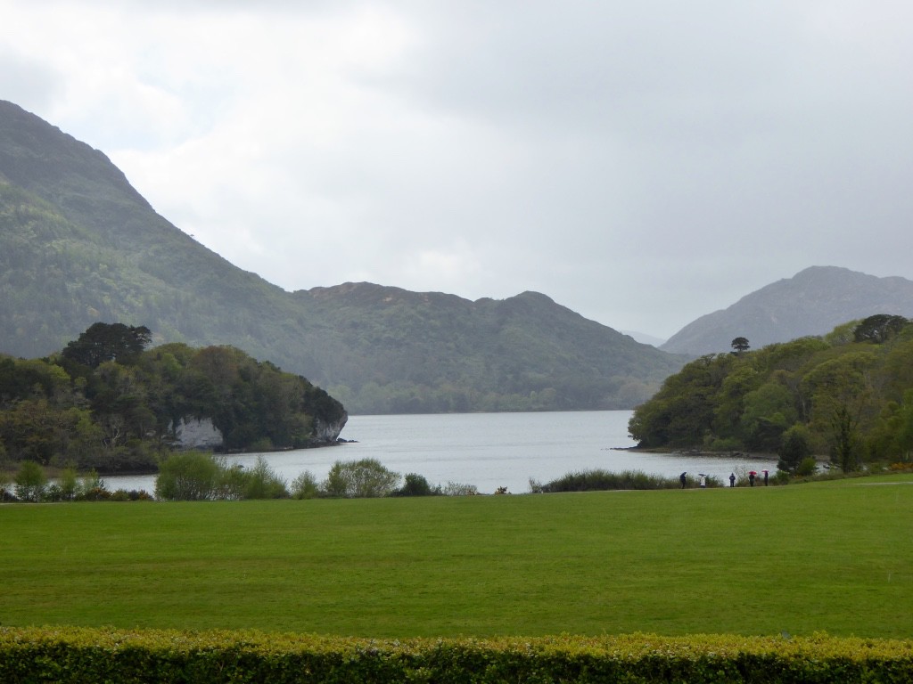 View of lake from house