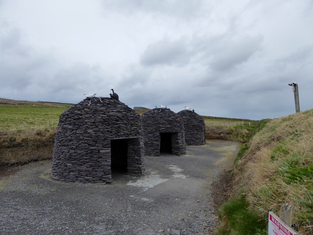 Replica monk beehive village as found on Skelllig Michael 