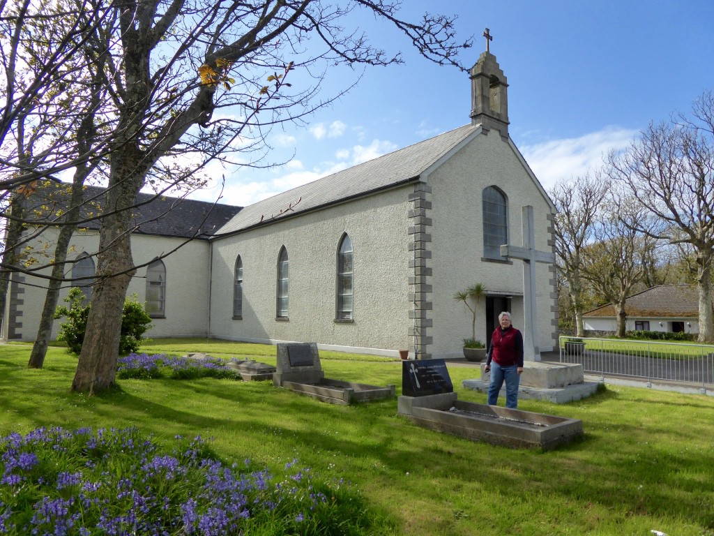 The Parish Church at Carrigaholt where Michael and Bridget were married