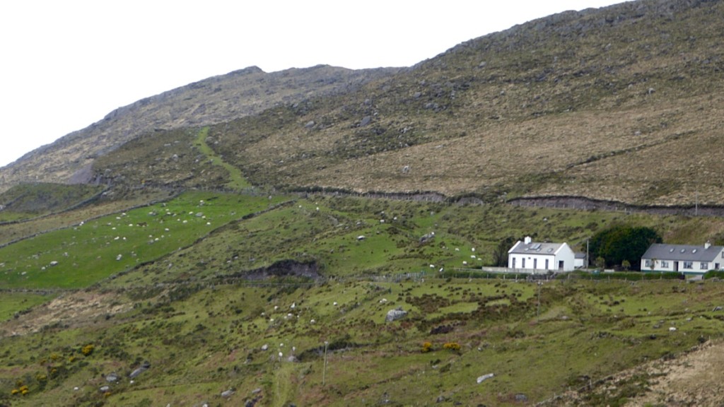 Winding our way along the bottom of Ireland