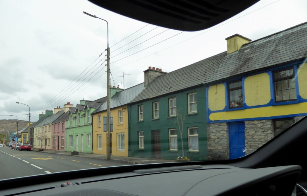 Houses in Smee all different colours