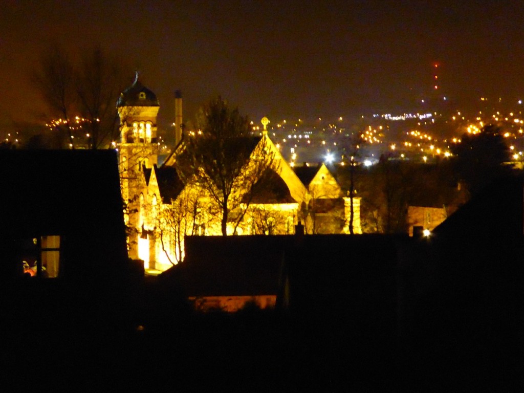 St Michael's church from our window