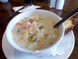 World's best seafood chowder