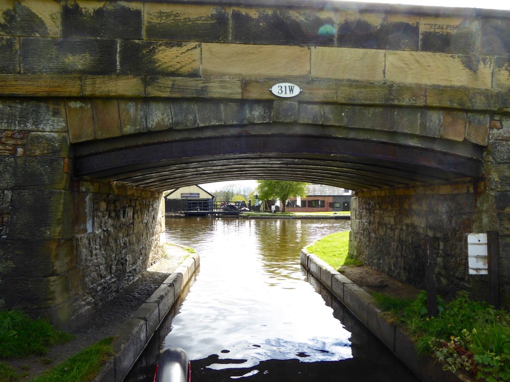 Through the one boat bridge, hang a hard right and you are on the viaduct