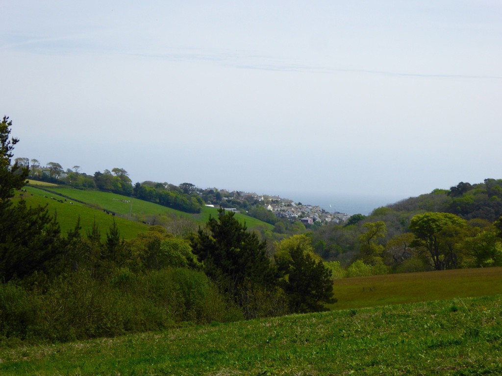 The gardens are set in a valley