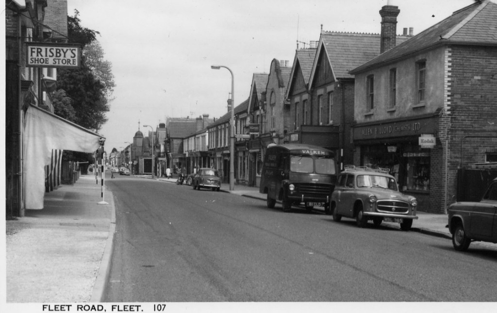 Fleet High Street in the early sixties