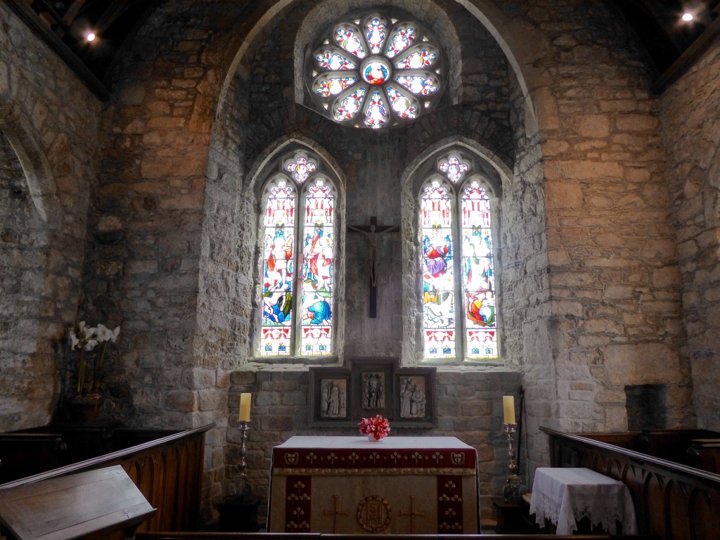 The chapel of St Michael, a fifteenth-century building, has an embattled tower, in one angle of which is a small turret, which served for the guidance of ships.