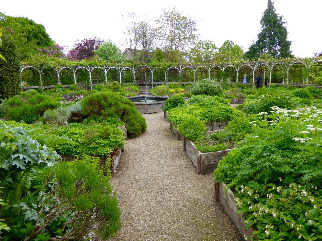 Herbs and vegetables to the lime walk