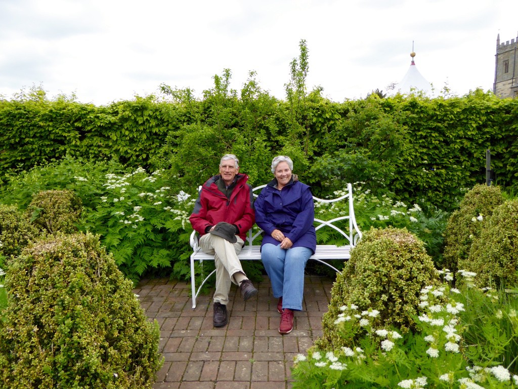 Relaxing at the garden 