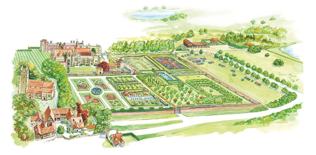 Penshurst Garden Plan