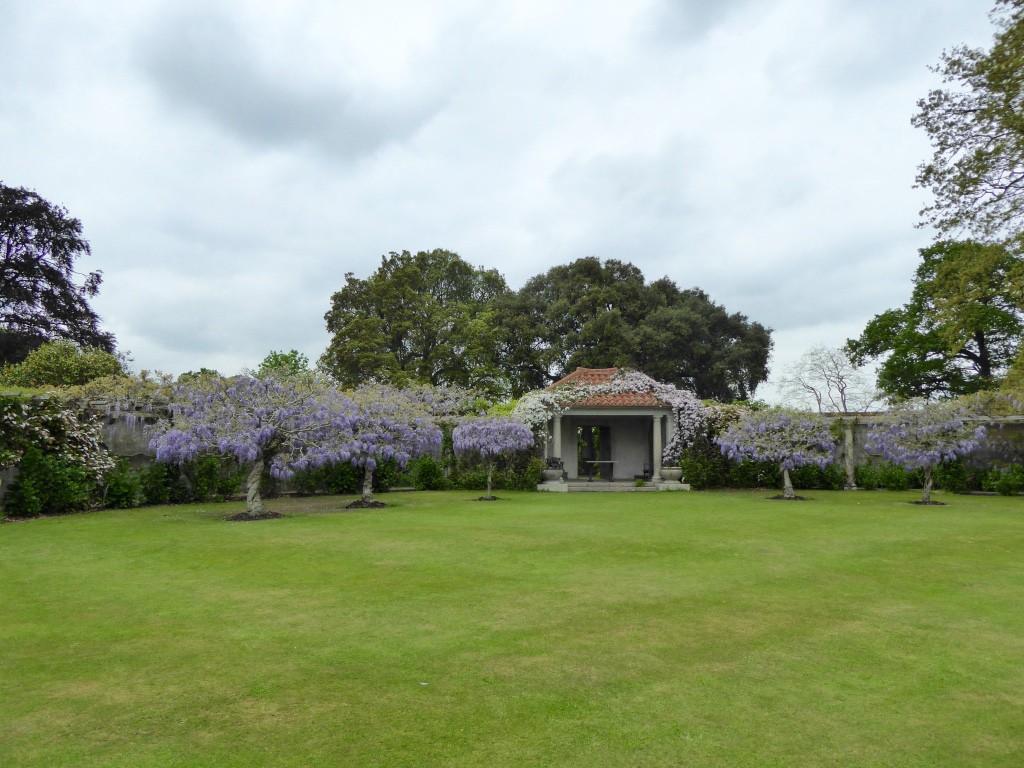 Wedding pavilion.  In England you can only be married if you have a roof over your head