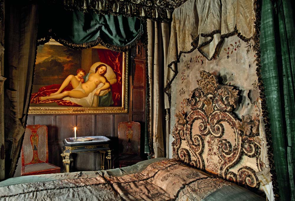 One of the bedrooms