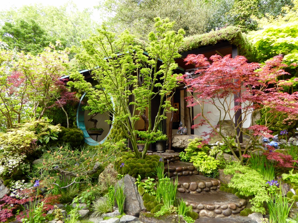 The Edo Garden. The Edo period in Japan was a time when horticulture became open to all Japanese people, and this garden reflects that moment; it is a garden designed for everyone, regardless of their class or wealth