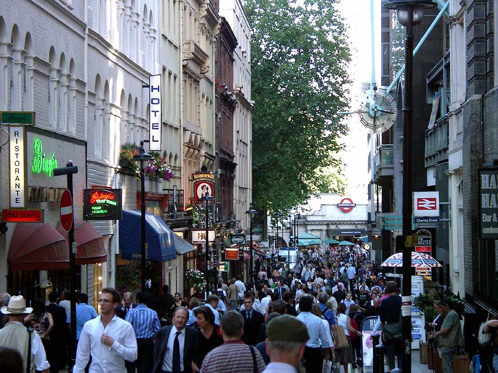 Villiers Street and the way home