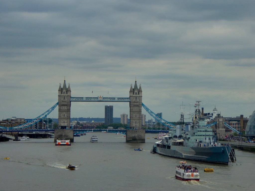 Tower Bridge from London Bridge