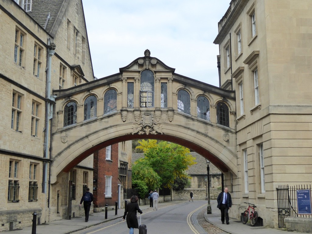 Bridge of Sighs joining two of Hertford College buildings