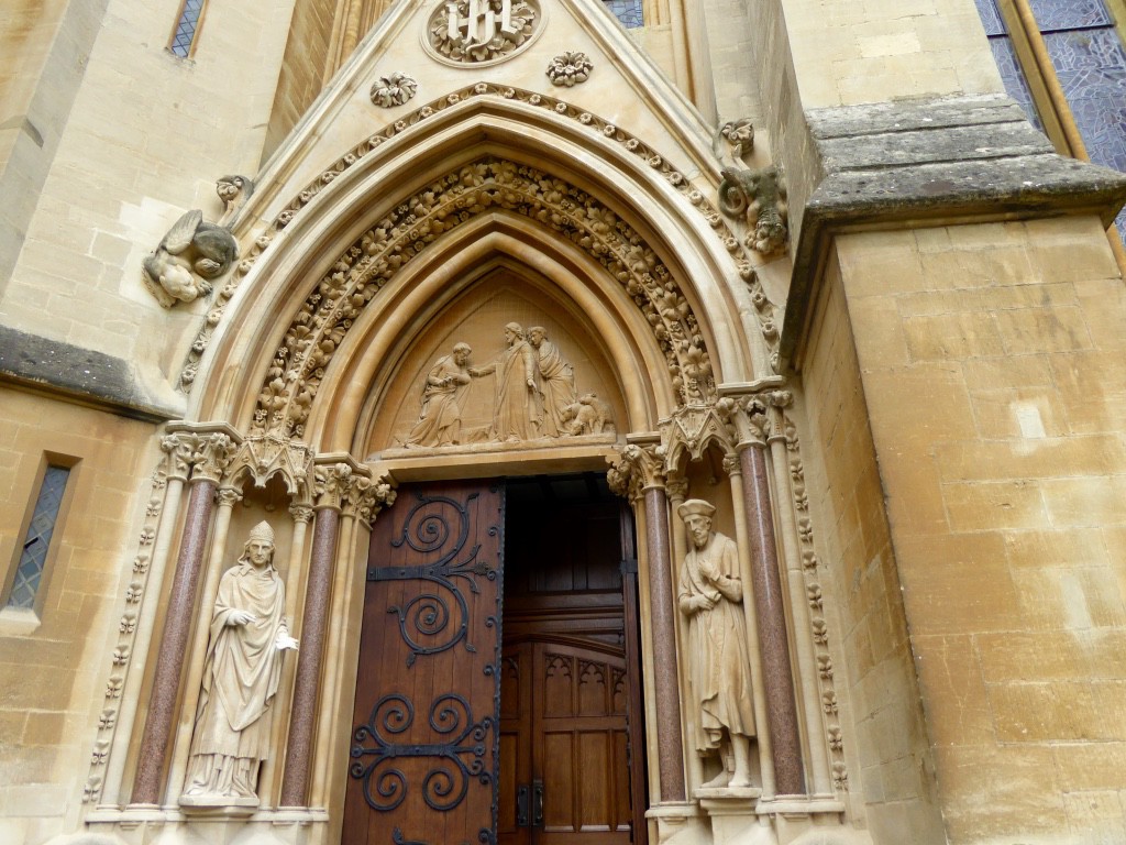 Entrance to Exeter Chapel