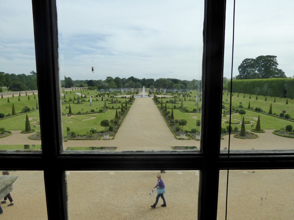 The Privy Gardens seen from upstairs