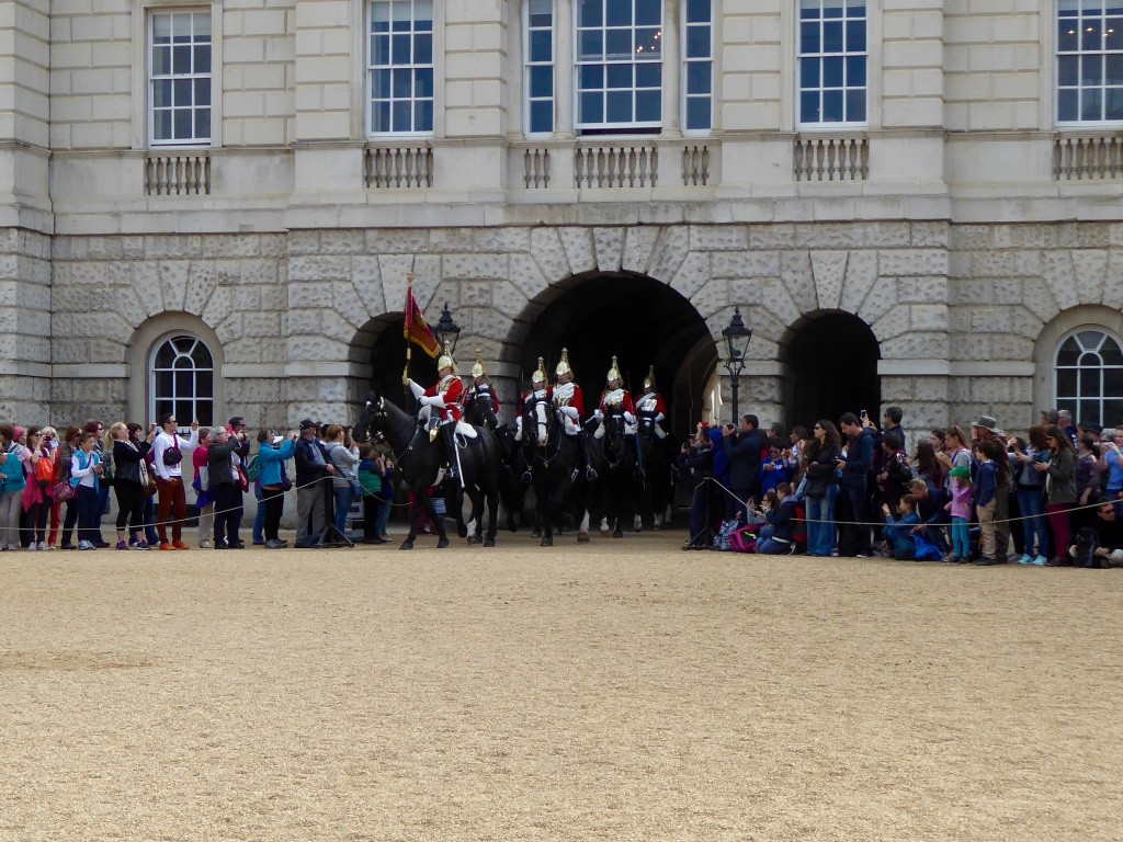 The New Guard emerging from the Barracks