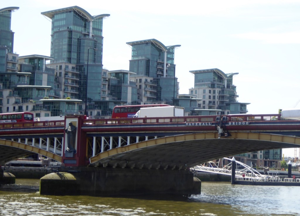 Vauxhall Bridge with figure