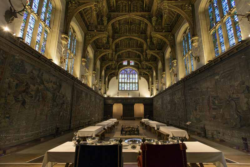 Henry VIII's Great Hall built in 1532.  The last and greatest medieval hall 